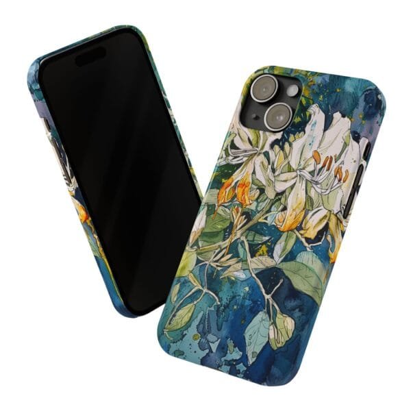 Water Lilies Slim Phone Cases - Image 5