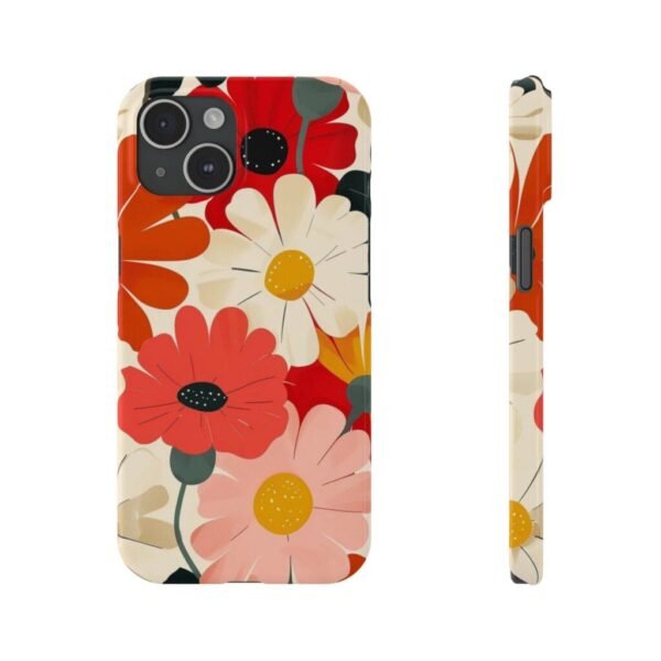 Colorful Daisy Slim Phone Cases - Image 4