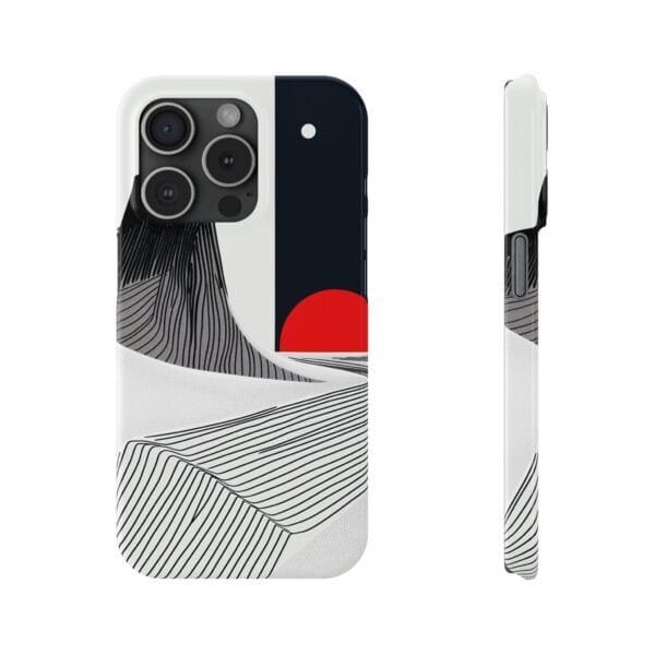 Red Moon Slim Phone Cases - Image 8
