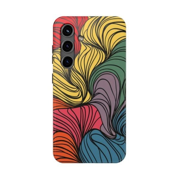 Colorful Hills Tough Phone Cases