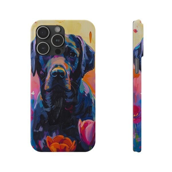 Dog Portrait Slim Phone Cases - Image 10