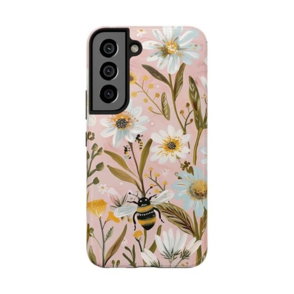 Bee On Daisy's Tough Phone Cases - Image 3