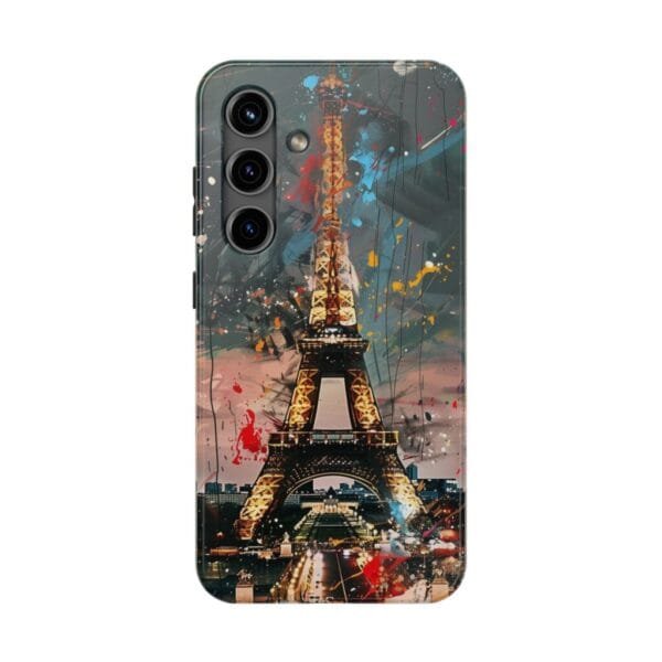 Colorful Eiffel Tower Tough Phone Cases