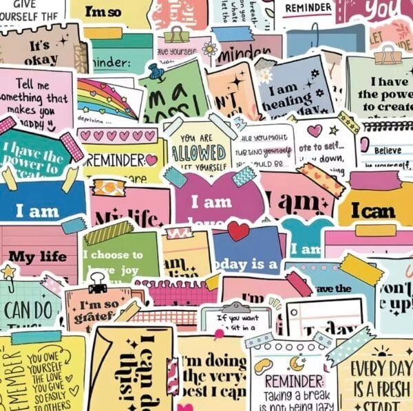 Uplifting Words Stickers for Journals & Planners - Image 3