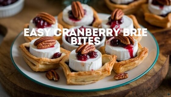 Easy Cranberry Brie Bites: Best Holiday Appetizer