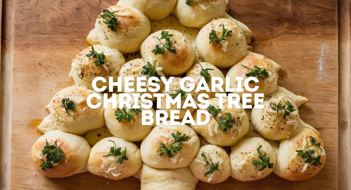 How To Make Cheesy Garlic Christmas Tree Bread How To Make Cheesy Garlic Christmas Tree Bread