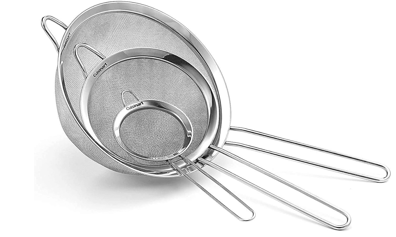 Cuisinart Mesh Strainers, 3 Count (Pack of 1) Set Cuisinart Mesh Strainers, 3 Count (Pack of 1) Set