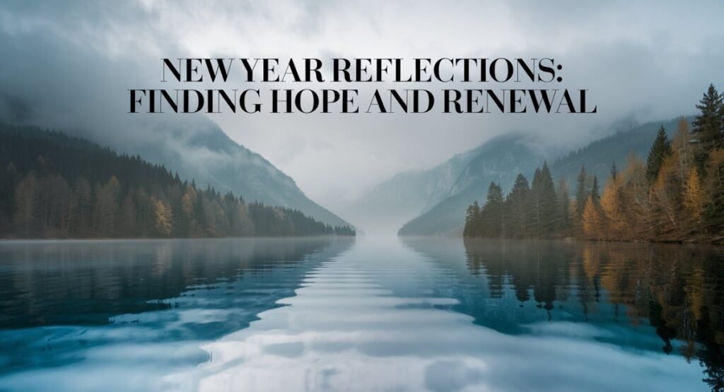 New Year Reflections: Finding Hope And Renewal New Year Reflections: Finding Hope And Renewal