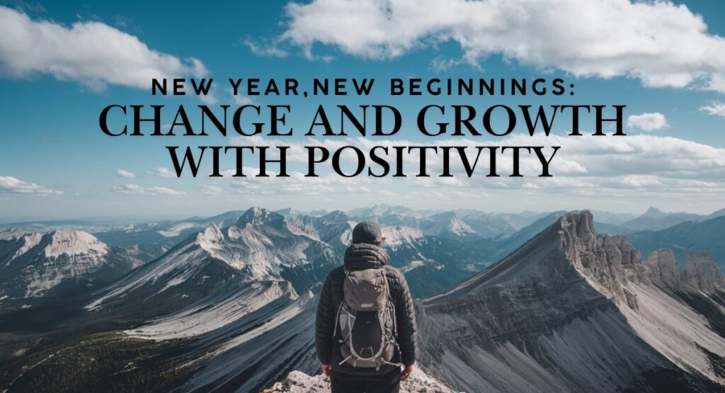 New Year,New Beginnings: Change And Growth With Positivity New Year,New Beginnings: Change And Growth With Positivity