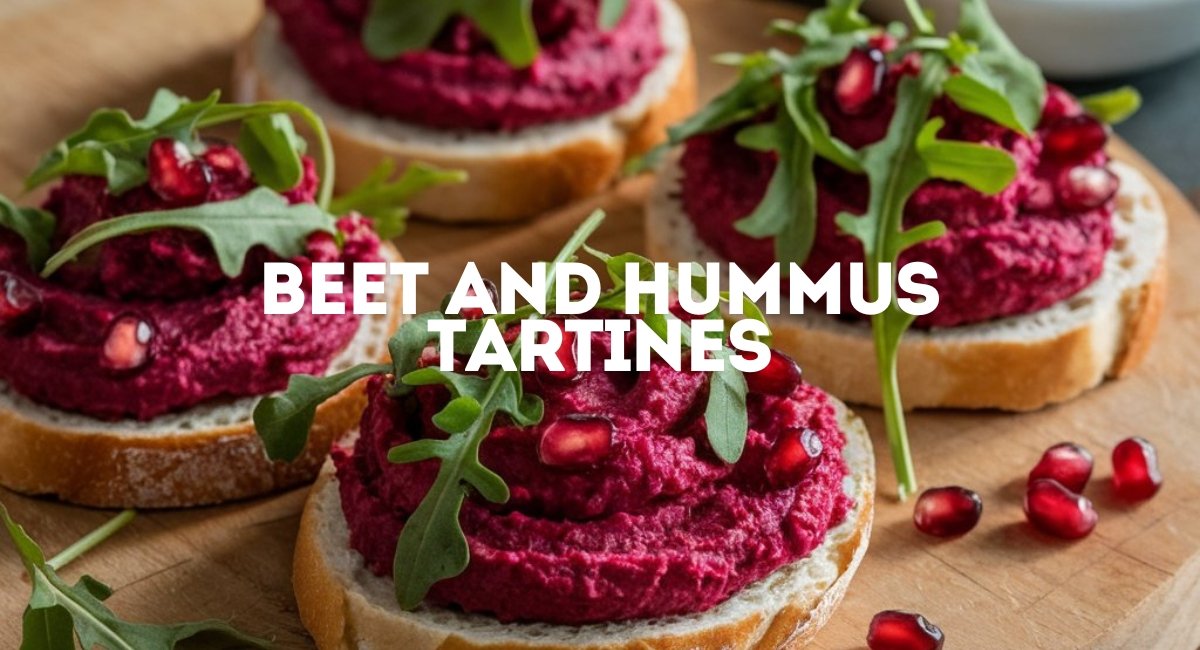 The Best Appetizer Recipe Beet and Hummus Tartines The Best Appetizer Recipe Beet and Hummus Tartines